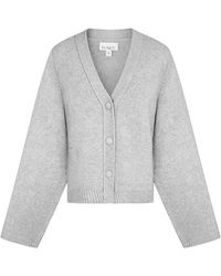 Raey - V-Neck Cardigan - Lyst