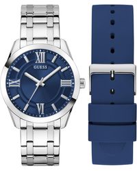 Guess - Elliot Boxset Quartz Analogue Watch - Lyst