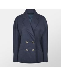 Givenchy - Wool Long Sleeve Slim Fit Blazer - Lyst