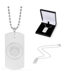 Team - Officially Licensed Stainless Steel Dog Tag And Ball Chain - Lyst