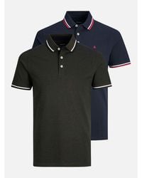 Jack & Jones - Paulos Pack Short Sleeve Polo Shirt - Lyst