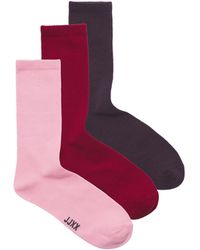 JJXX - Kathy Cotton Crew Socks 3 Pack - Lyst