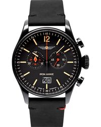 IRON ANNIE - Flight Control Stainless Steel Classic Analogue Watch - Lyst