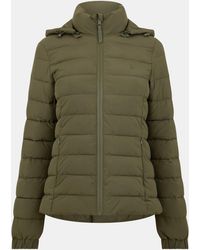 Jack Wills - Luna Water Resistant Wind Resistant Detachable Hood Short Puffer Jacket - Lyst