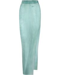 Off-White c/o Virgil Abloh - Knitted Maxi Skirt - Lyst