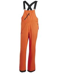 adidas - S Rsort 2l In Ski Pants Bib Orange Xl - Lyst