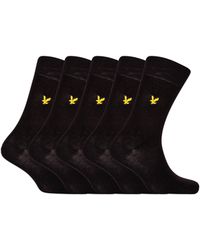 Lyle & Scott - Core 5 Pack Socks - Lyst