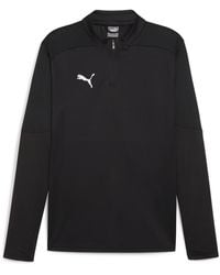 PUMA - Teamfinal Training 1/4-Zip Fleece - Lyst