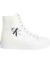 Calvin Klein - Recycled Platform High-top Trainers - Lyst