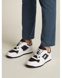 Tommy Hilfiger - Retro Leather Basket Trainers - Lyst