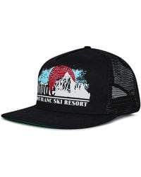 Rhude - Mesh Panel Snapback Trucker Cap - Lyst