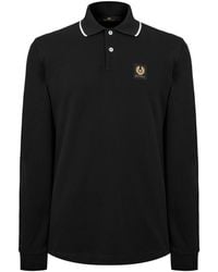 Belstaff - Tip Long Sleeve Polo Shirt - Lyst