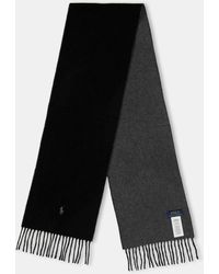 Polo Ralph Lauren - Reversible Wool Blend Scarf - Lyst