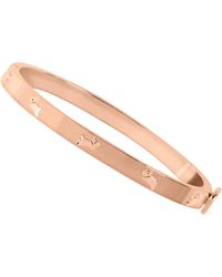 Radley - 18Ct Plated Hinge Studded Bangle - Lyst