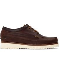 Polo Ralph Lauren - Ranger Low Leather Lace-Up Moc Toe Shoes - Lyst