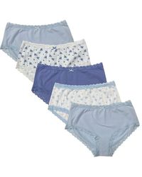 Be You - Pack Lace Detail Shortie Briefs - Lyst