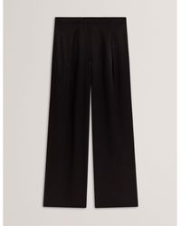 Ted Baker - Elastic Back Straight Leg Trousers - Lyst