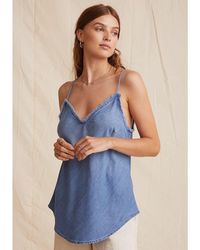 Bella Dahl - Frayed Cami Top - Lyst