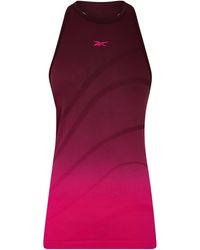 Reebok - United By Fitness Seamless Performance Gym Vest - Lyst