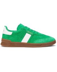 Polo Ralph Lauren - Leather Court Trainers - Lyst