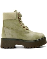 Timberland - 6 Inch Lace Up Waterproof Flat Ankle Boots - Lyst