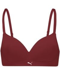 PUMA - Soft Lightly Lined Bralette - Lyst