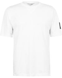 Calvin Klein - Monogram Badge T Shirt - Lyst