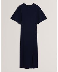 Ted Baker - Bodycon Knitted Jumper Dress - Lyst