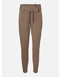 Vero Moda - Eva High-Waisted Trousers - Lyst