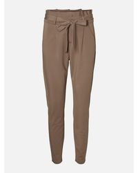 Vero Moda - Eva High-Waisted Trousers - Lyst