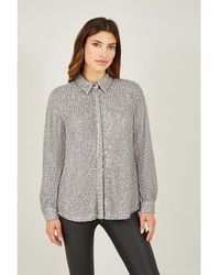 Yumi' - Sequin Shirt - Lyst