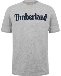 Timberland - Wordmark Logo T-Shirt - Lyst