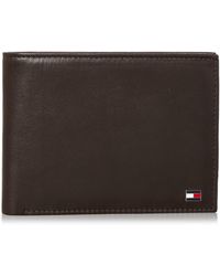 Tommy Hilfiger - Eton Bifold Coin Pocket Leather Wallet - Lyst