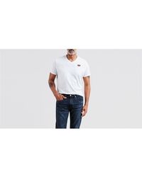 Levi's - Short Sleeve Organic V Neck T-shirt - Lyst
