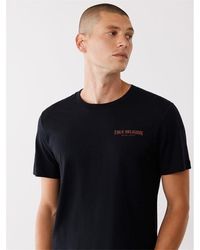 True Religion - Short Sleeve Arch Logo T Shirt - Lyst