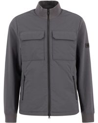 Barbour - Ethan Quilted Sweatshirt - Lyst