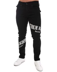 True Religion - Rocco Sn Flap Toss Logo Jeans - Lyst