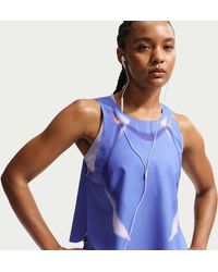 Nike - Aeroswift Dri-Fit Adv Cropped Running Tank Top - Lyst
