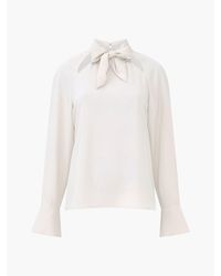 French Connection - Carmen Long-Sleeve Blouse - Lyst
