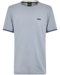 BOSS - Short Sleeve T-Shirt With Logo Detail (Taul Regular Fit) - Lyst