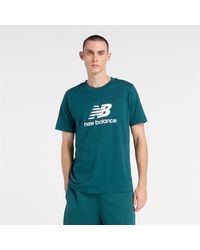 New Balance - Fleece Jogger Shorts - Lyst