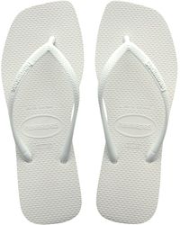 Havaianas - Slim Square Flip Flops - Lyst