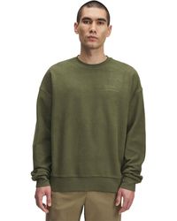 Under Armour - Icon Reversible Terry Crew-Neck Sweatshirt - Lyst