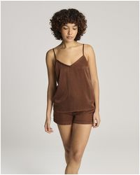 Nudea - Eco-Luxe Strappy Cami - Lyst