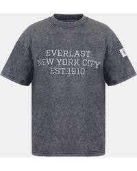 Everlast - Nyc Logo Oversized T-Shirt - Lyst
