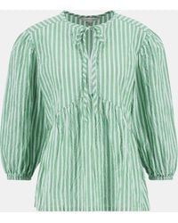 Barbour - Daison Peplum Top - Lyst