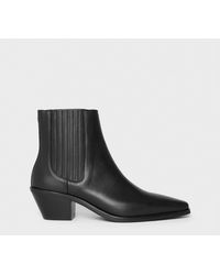 BOSS - Niara Heeled Boots - Lyst
