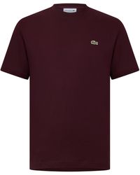 Lacoste - Regular Fit Small Logo T-Shirt - Lyst
