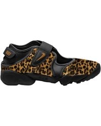 Nike - Air Rift Leather Low-Top Trainers - Lyst