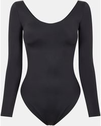 Balenciaga - Jersey Stretch Bodysuit - Lyst